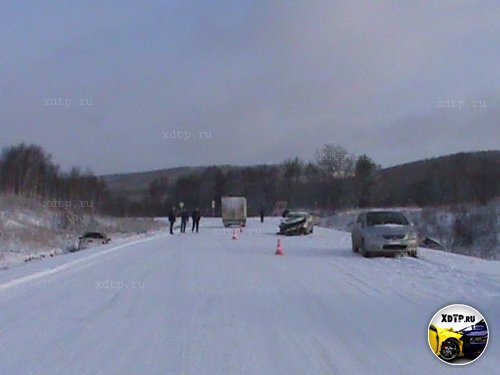 В Сахалинской области пострадал сам виновник аварии
